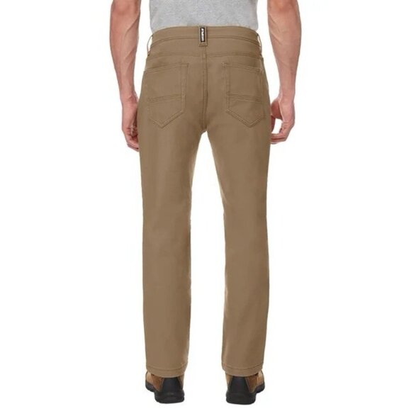 CAT Caterpillar Fleece Lined Canvas Pants Insulated NEW - Picture 3 of 5